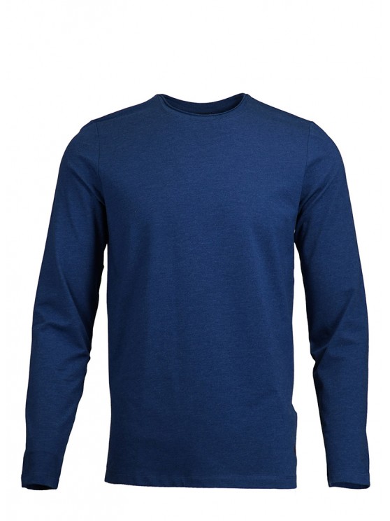 Navy Blue Long Sleeve T-Shirt