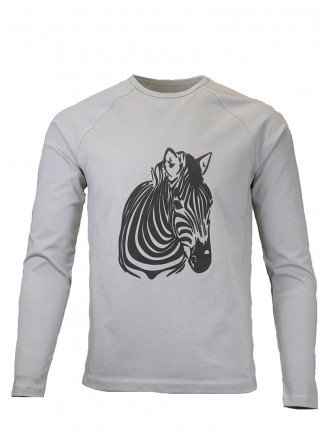 Gri Zebra Sweatshirt