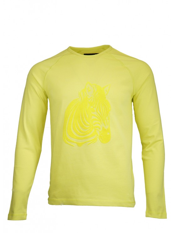 Yellow Zebra Sweatshirt