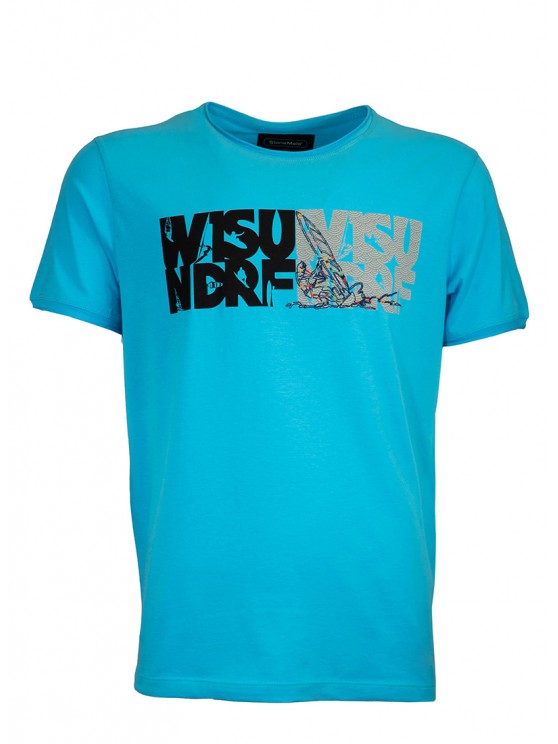 Wind Surf Blue T-Shirt