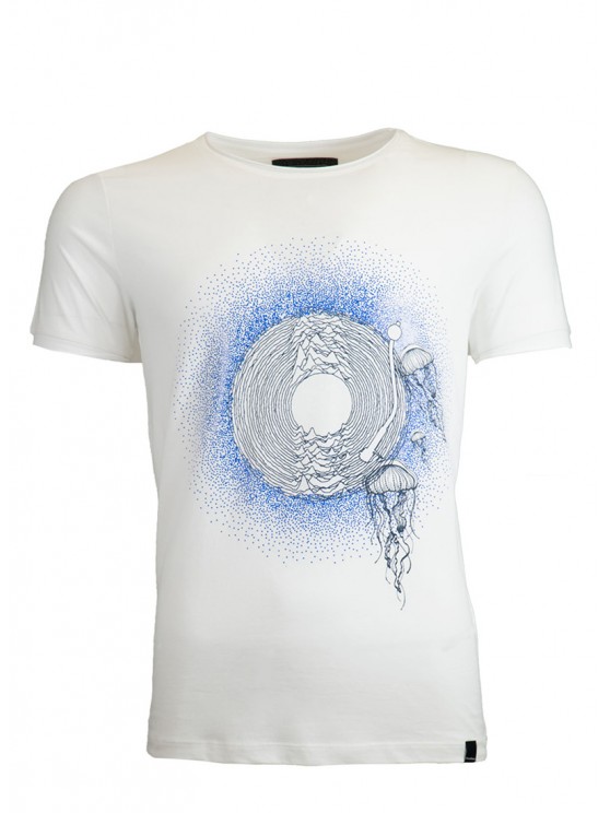 Jellyfish White  T-Shirt
