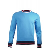 Blue Sweatshirt With Patch
