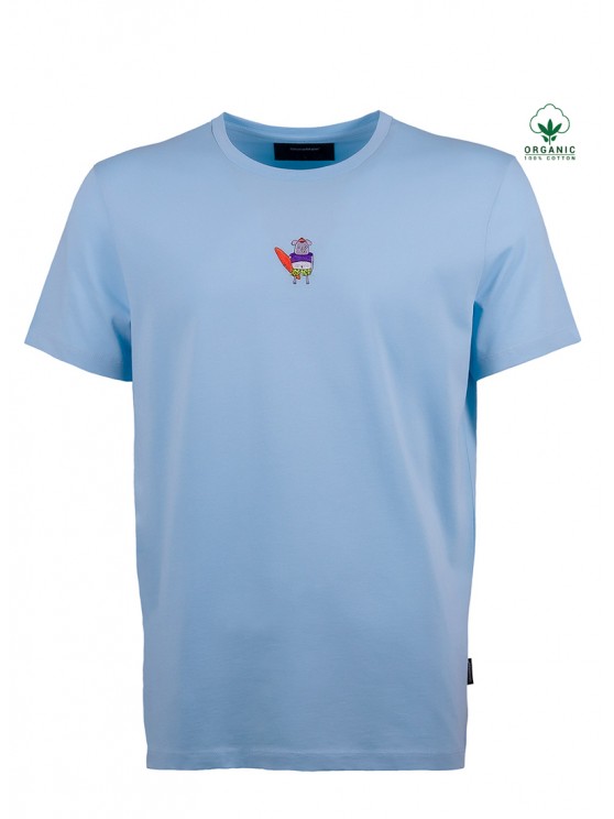 Light Blue Organic T-Shirt